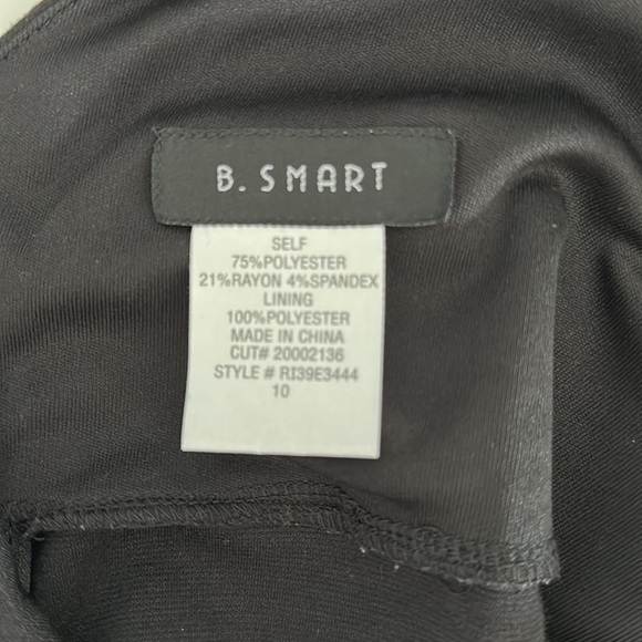 Black Sleeveless Bodycon Dress - Picture 5 of 5